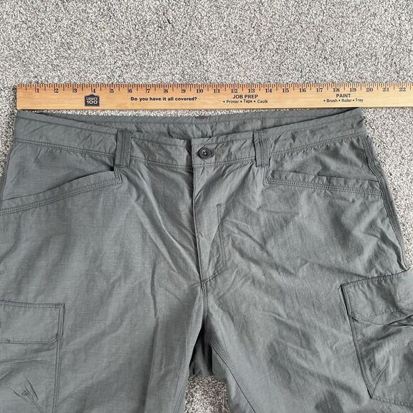 North Face Libertine Convertible Pants Mens Climbing Hiking Gray Size 38 x30 - Picture 11 of 11